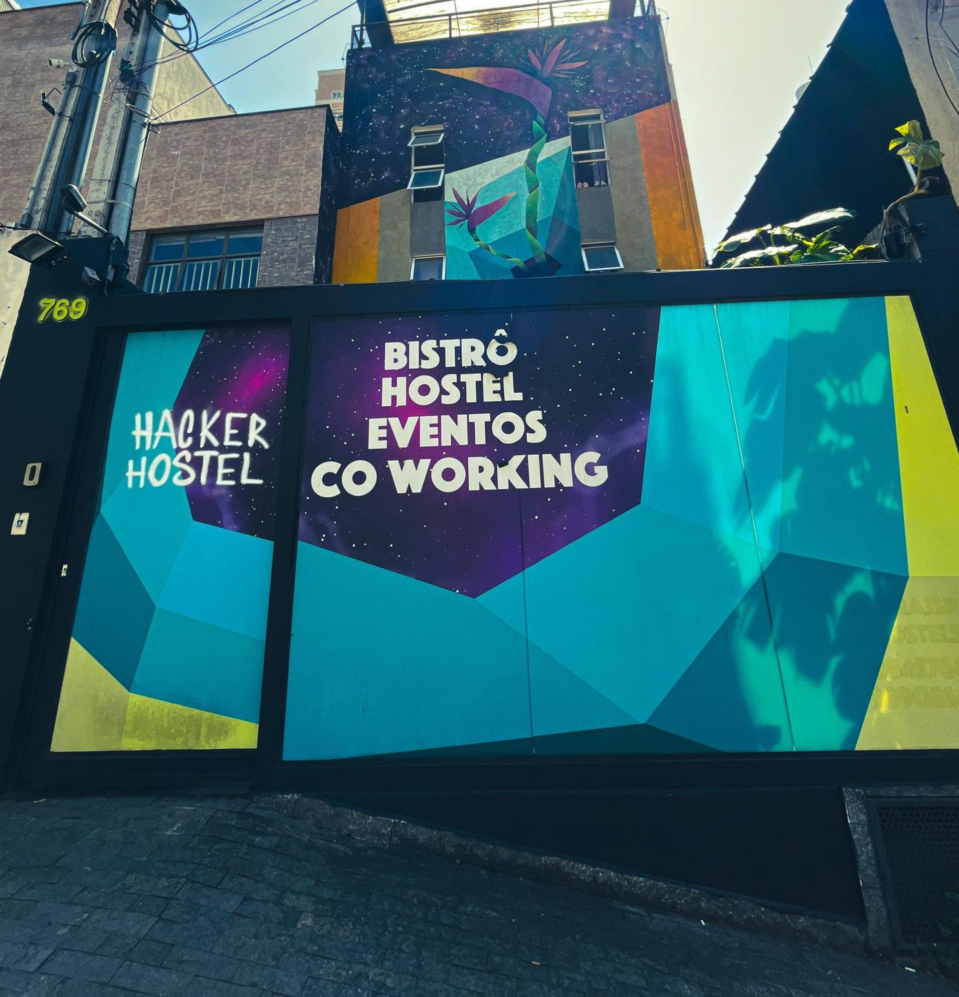 Hacker Hostel São Paulo Luaran gambar